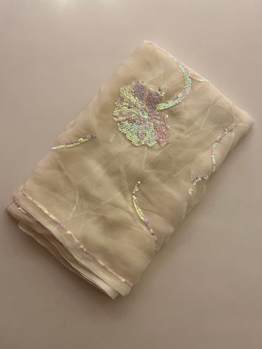 White Lagoon Saree